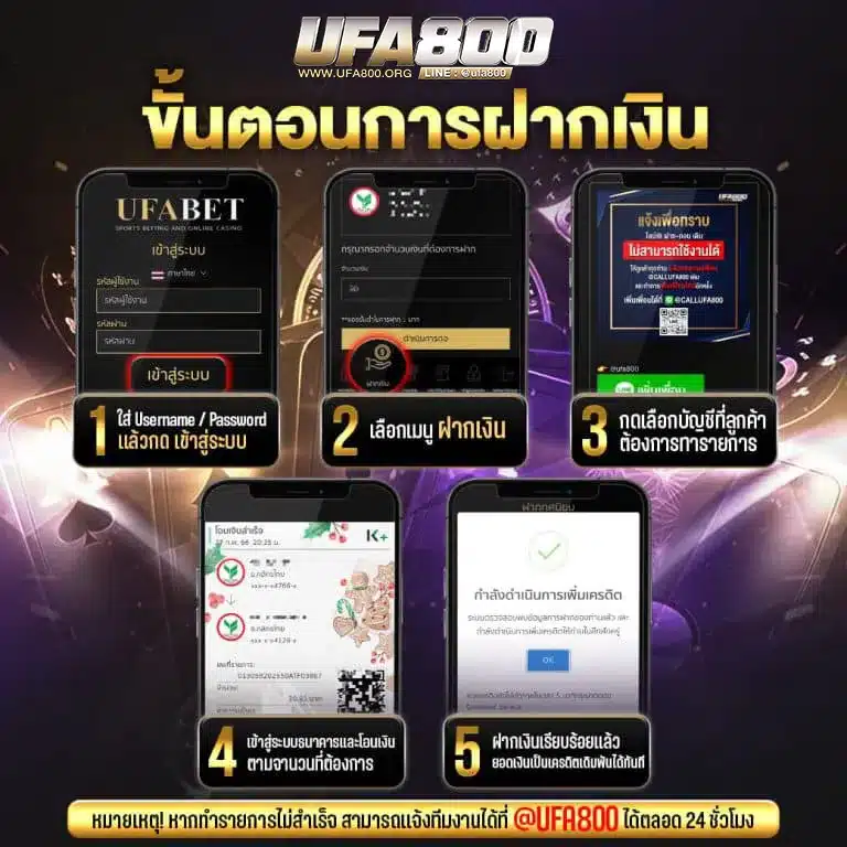 แจ้งฝาก-ถอน